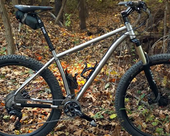 titanium mountain bike for sale